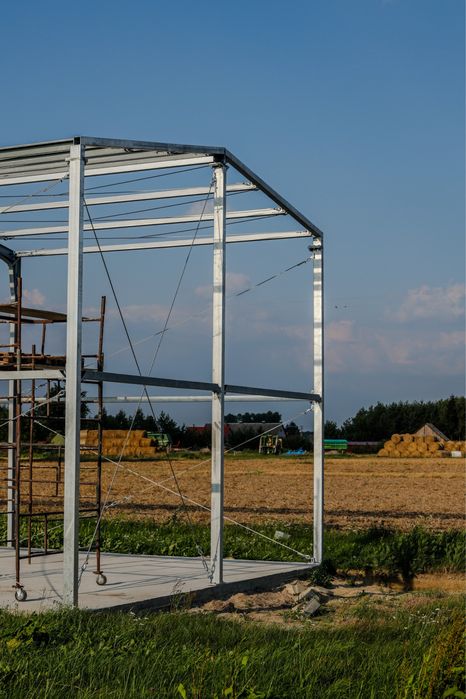 Konstrukcja Stalowa 6x25 m | Hala/Wiata Rolnicza na zgłoszenie