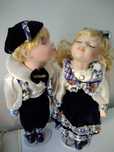 Casal em porcelana