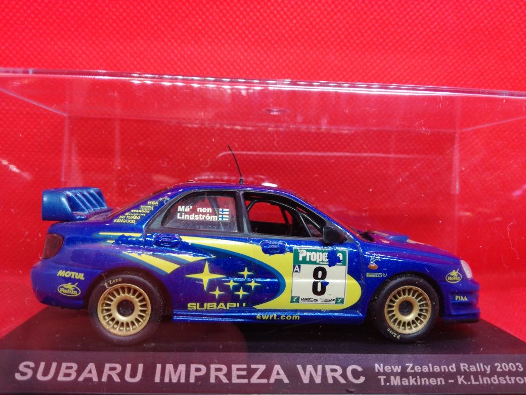 N.106 Miniaturas 1/43 de Rally de diversas marcas 8 modelos