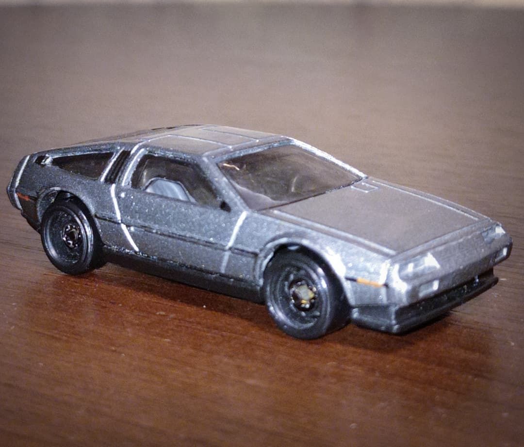 DeLorean, DMC 12, модель, машина времени. Back to the Future