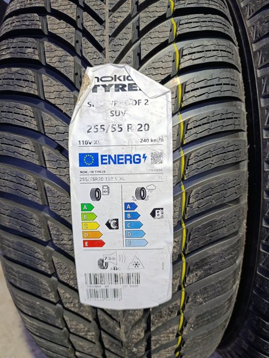 Продам комплект шин 255/55-20 Nokian snowproof 2