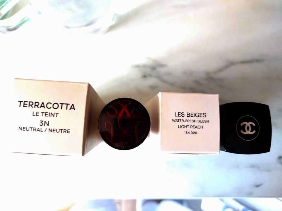 Chanel i Guerlain róż i podkład