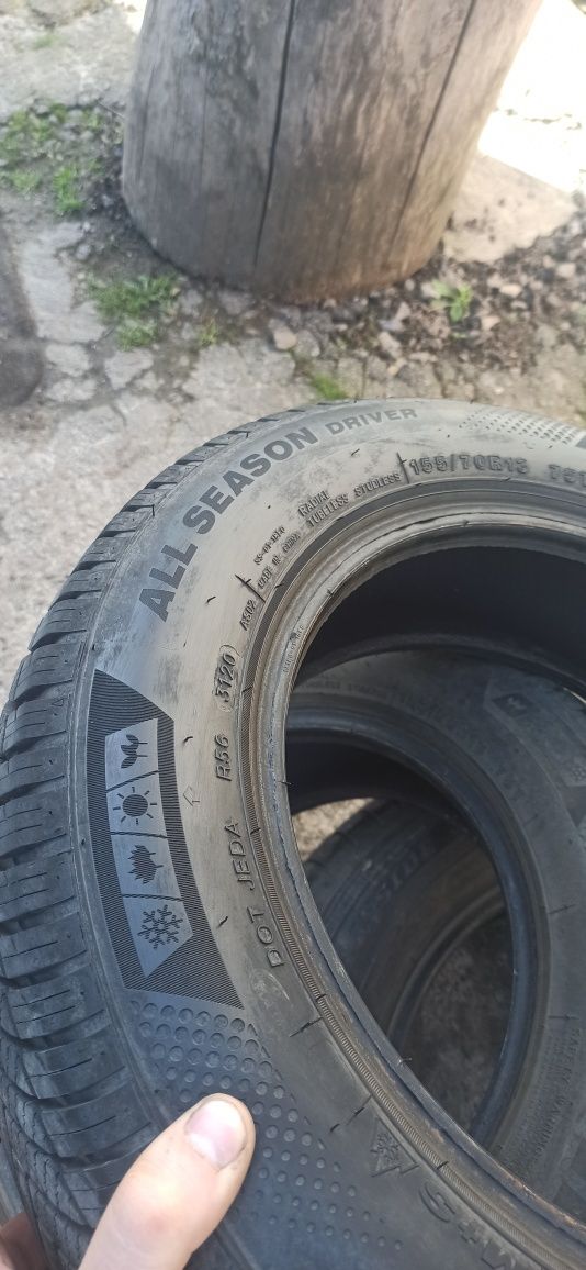 Резина Imperial 155/70 R13 все сезонна із Європи. 2020р