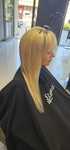 Naturalna peruka blond