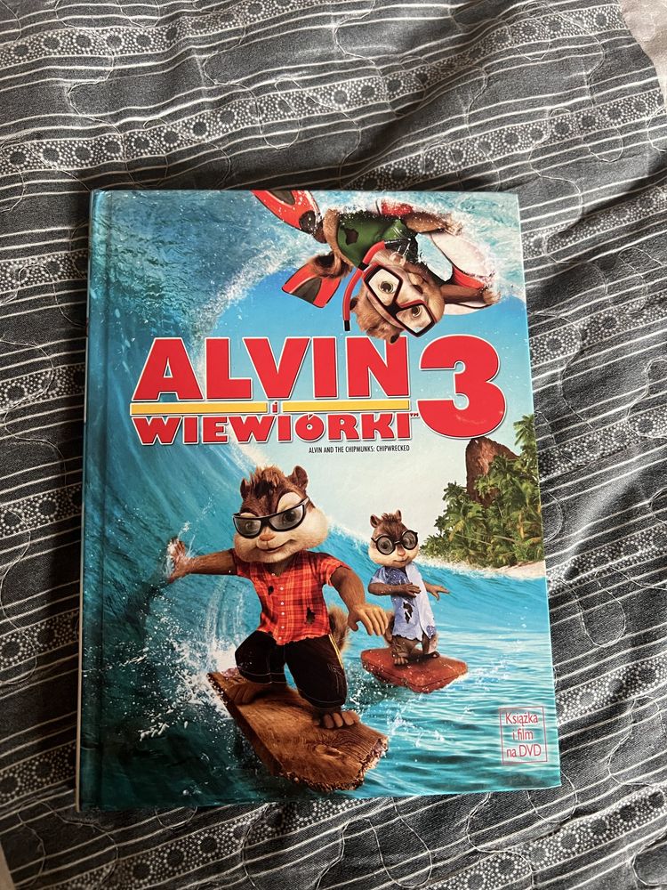 Alvin i wiewiorki 3 plyta dvd