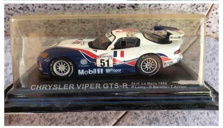 Miniaturas turismo Le Mans, Porsche, Viper - 1:43 1/43