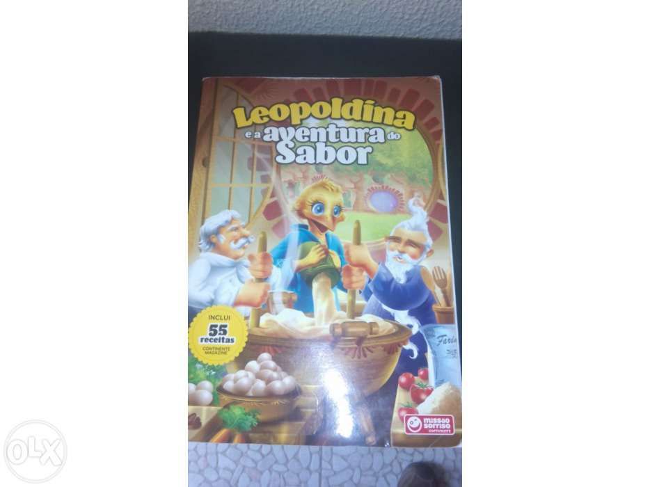 Livro Leopoldina e a aventura do sabor