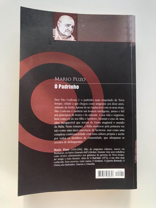 Livro "O Padrinho" de Mário Puzo (Portes Grátis)