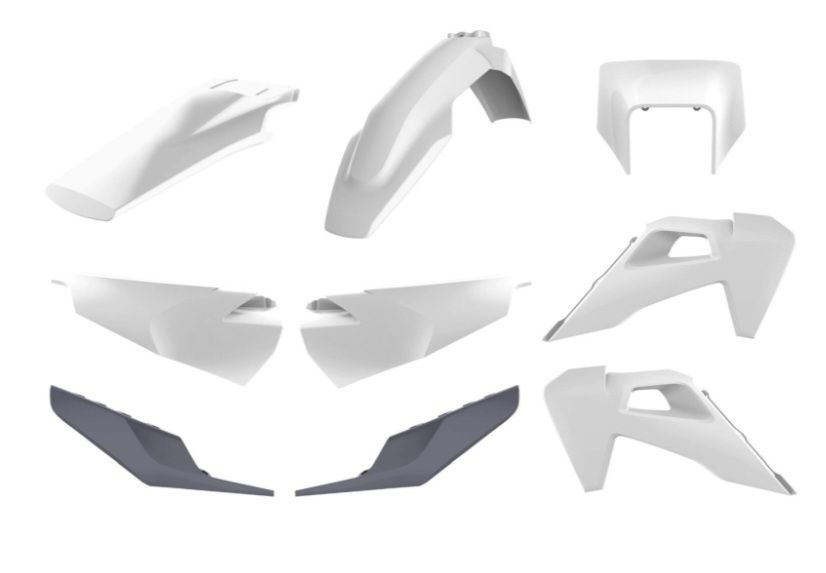 Komplet Plastików Husqvarna TE 125 TE 250 Te 300 Fe 350 Fe 450 TPI