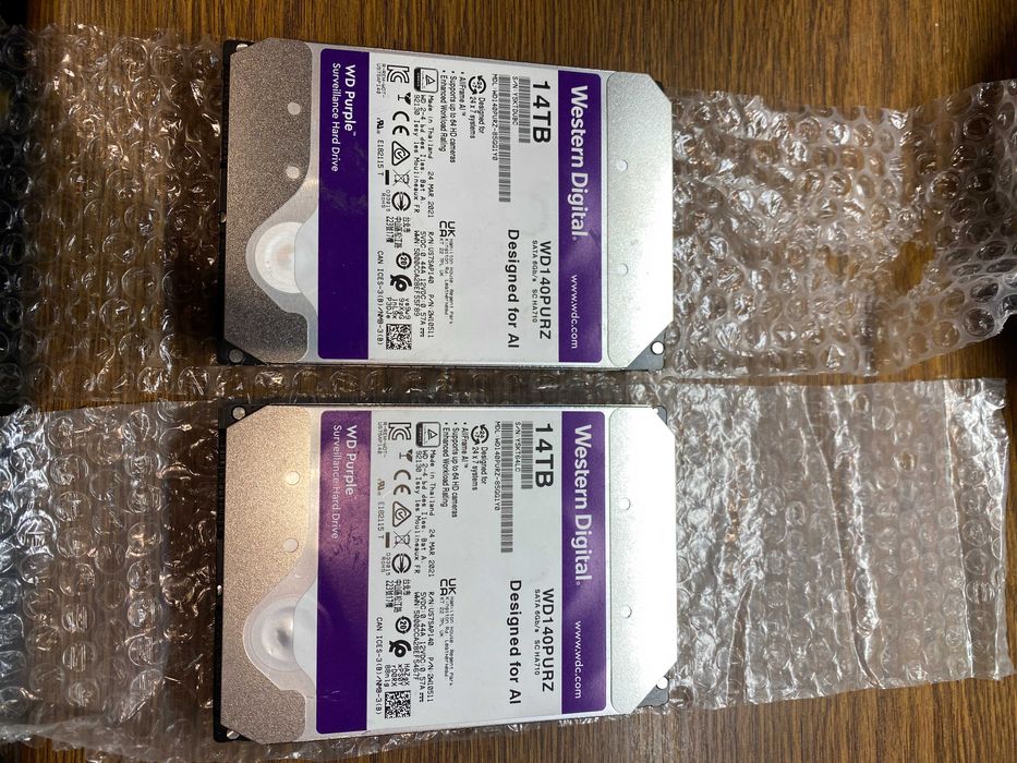 Жесткий диск (HDD) Western Digital WD Purple 14TB (WD140PURZ)