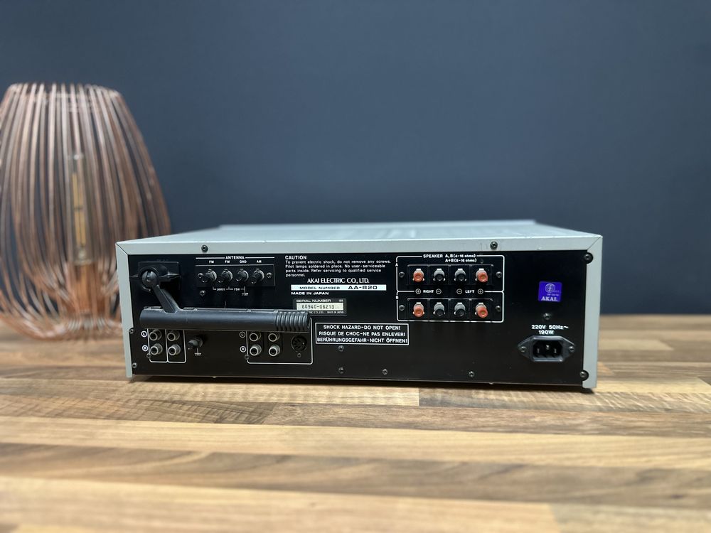 Akai AA-R20 - amplituner stereo, zadbany, super stan