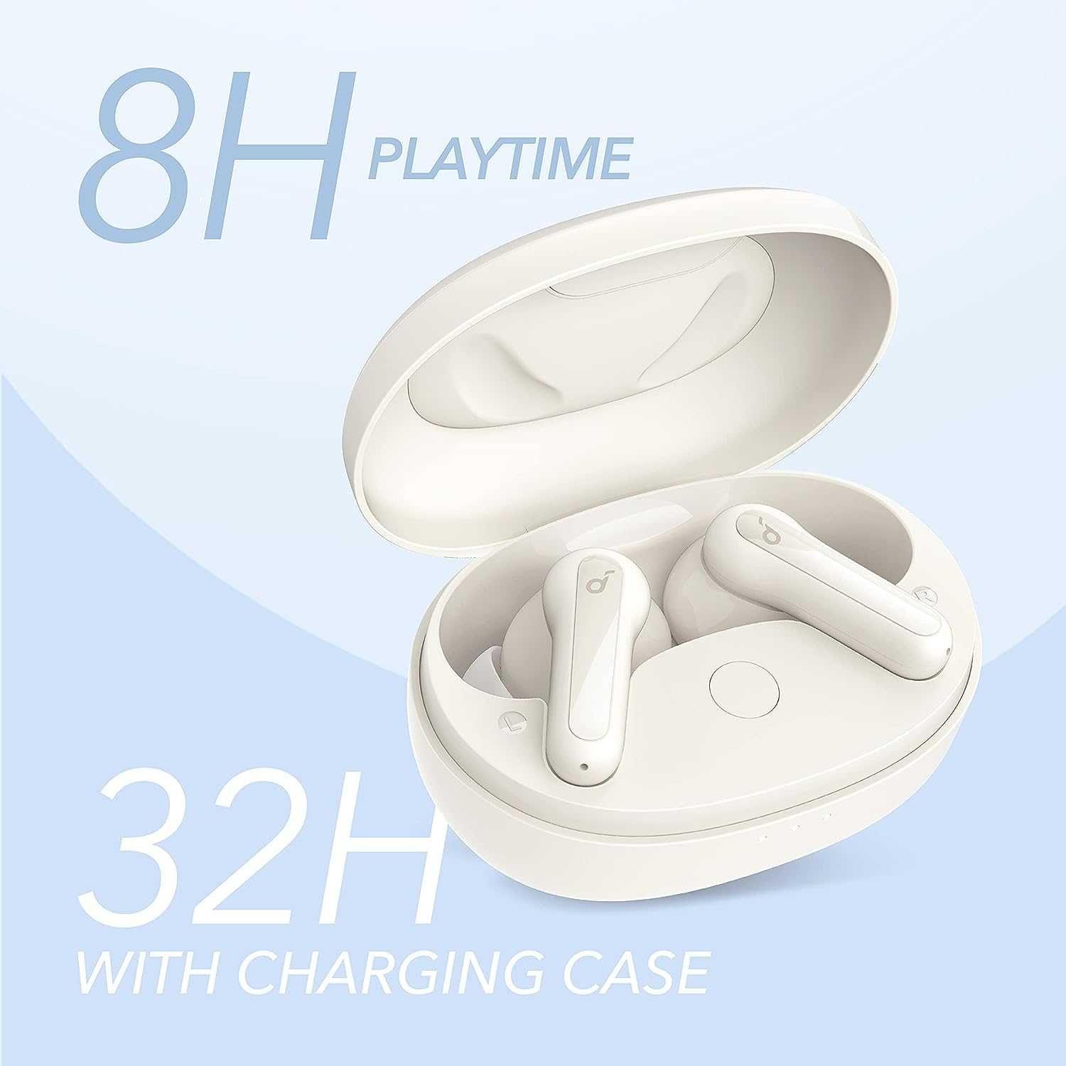 Anker Soundcore Life P2 mini Słuchawki Bluetooth 5.2 IPX7 32h białe