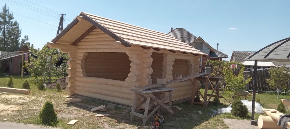 Продам альтанку, беседку, з дикокого зрубу.