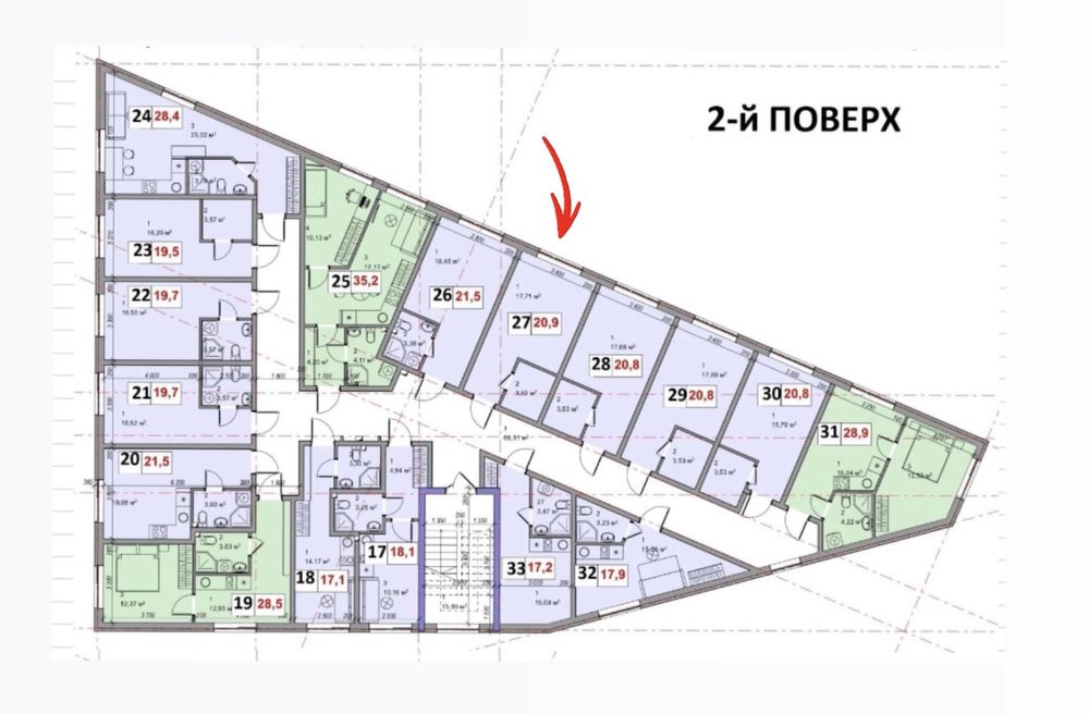 Продам смарт-квартиру 20,3 м² у затишних Бортничах, Дарницький р-н