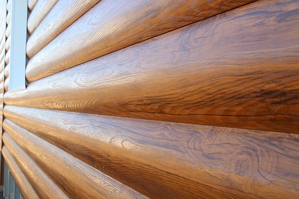 Блок хаус металевий, Фальш брус, Європанель, Металосайдинг.