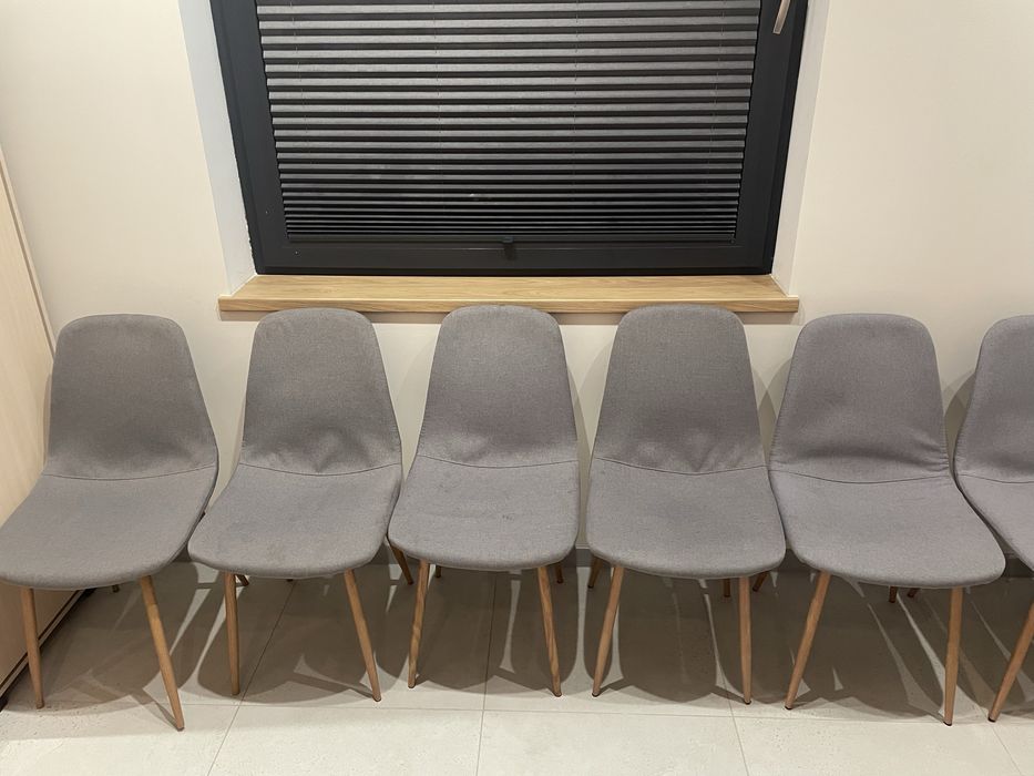6 Krzeseł Tapicerowanych Jysk