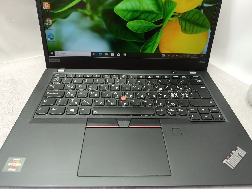 16GB/1TB M2/Сенсорний Lenovo ThinkPad X395/Ryzen 5 Pro 3500U/А-Клас