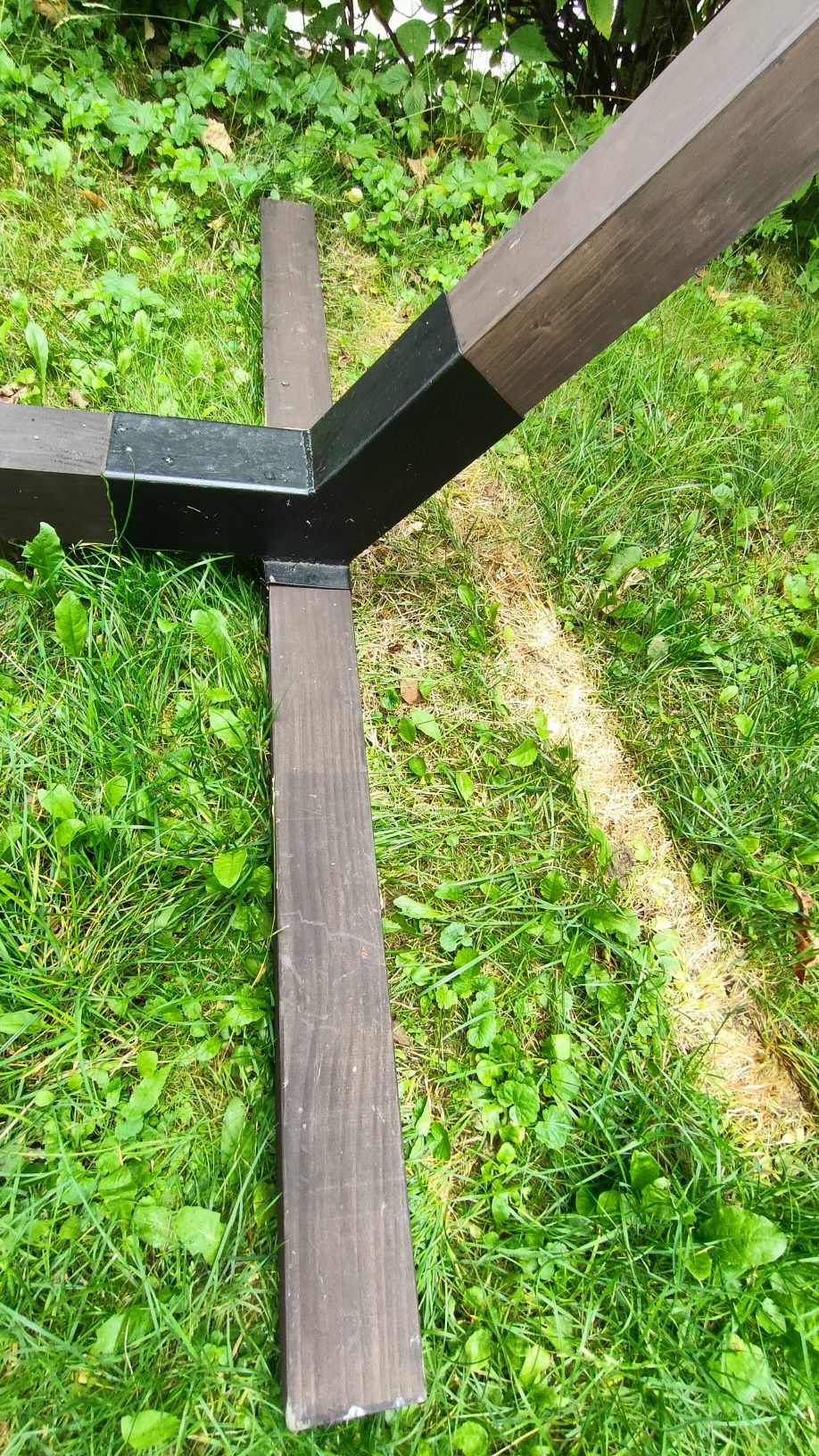 Stelaż na hamak 285cm do 250kg 80x80mm 3mm blacha