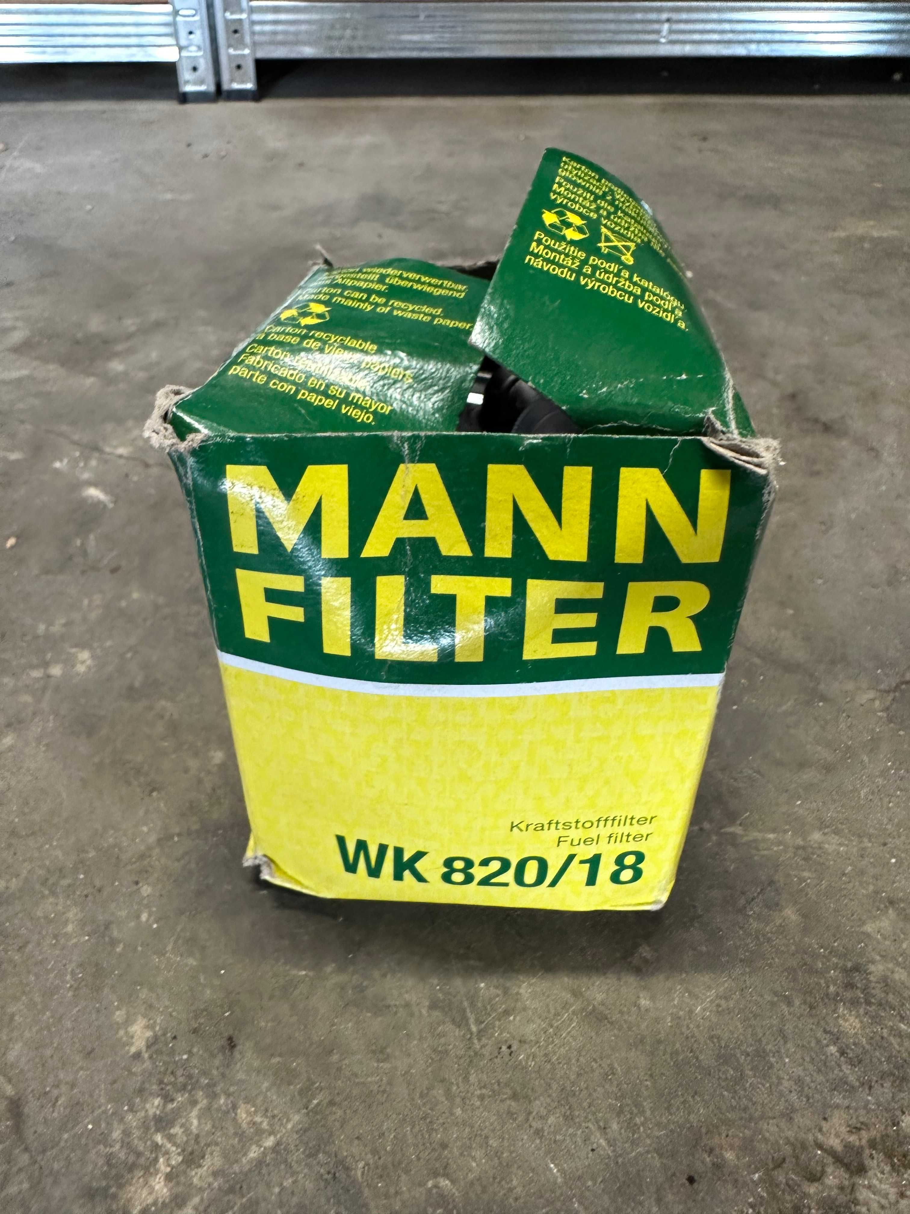 Mann-Filter WK 820/18 Filtr paliwa/ Mercedes różne modele.