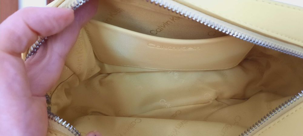 Torebka Calvin Klein - camera bag zółta
