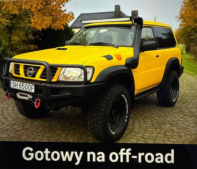 Nissan Patrol Y61 2.8 TD 4x4 | Lift, Wyciągarka, Snorkel | Gotowy na wyprawy!