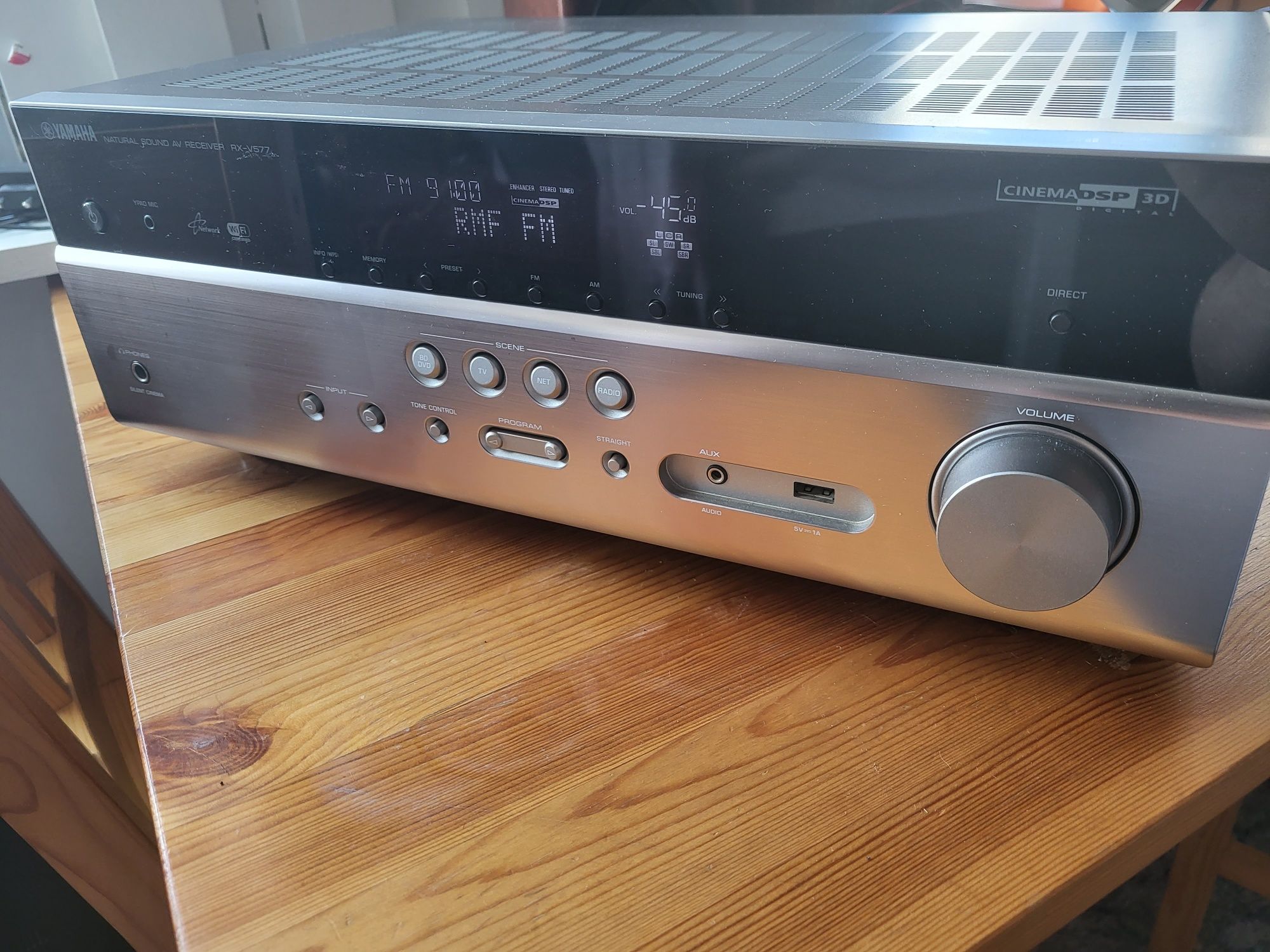 Amplituner Yamaha RX-V577 Spotify Pudełko