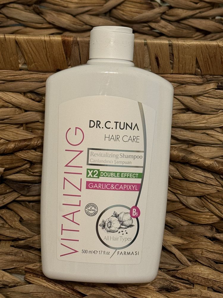 Dr.C. Tuna Vitalizing szampon do włosów czosnek+capixyl 500 ml