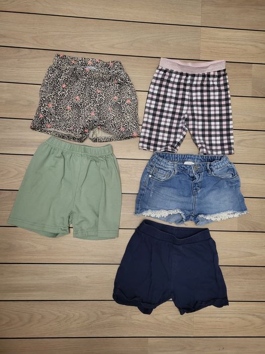 Zestaw 5 szt spodenek m.in. Basic needs, Zara, Shein: