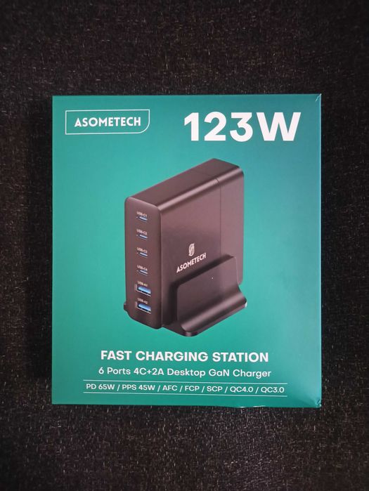 Зарядний пристрій Baseus Toocki Rocoren Asometech 65W 67W 123W 140W