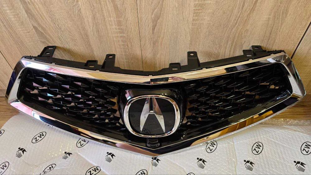 Acura MDX 2017-2020 РЕШІТКА + Емблема під радар в бампер комплект