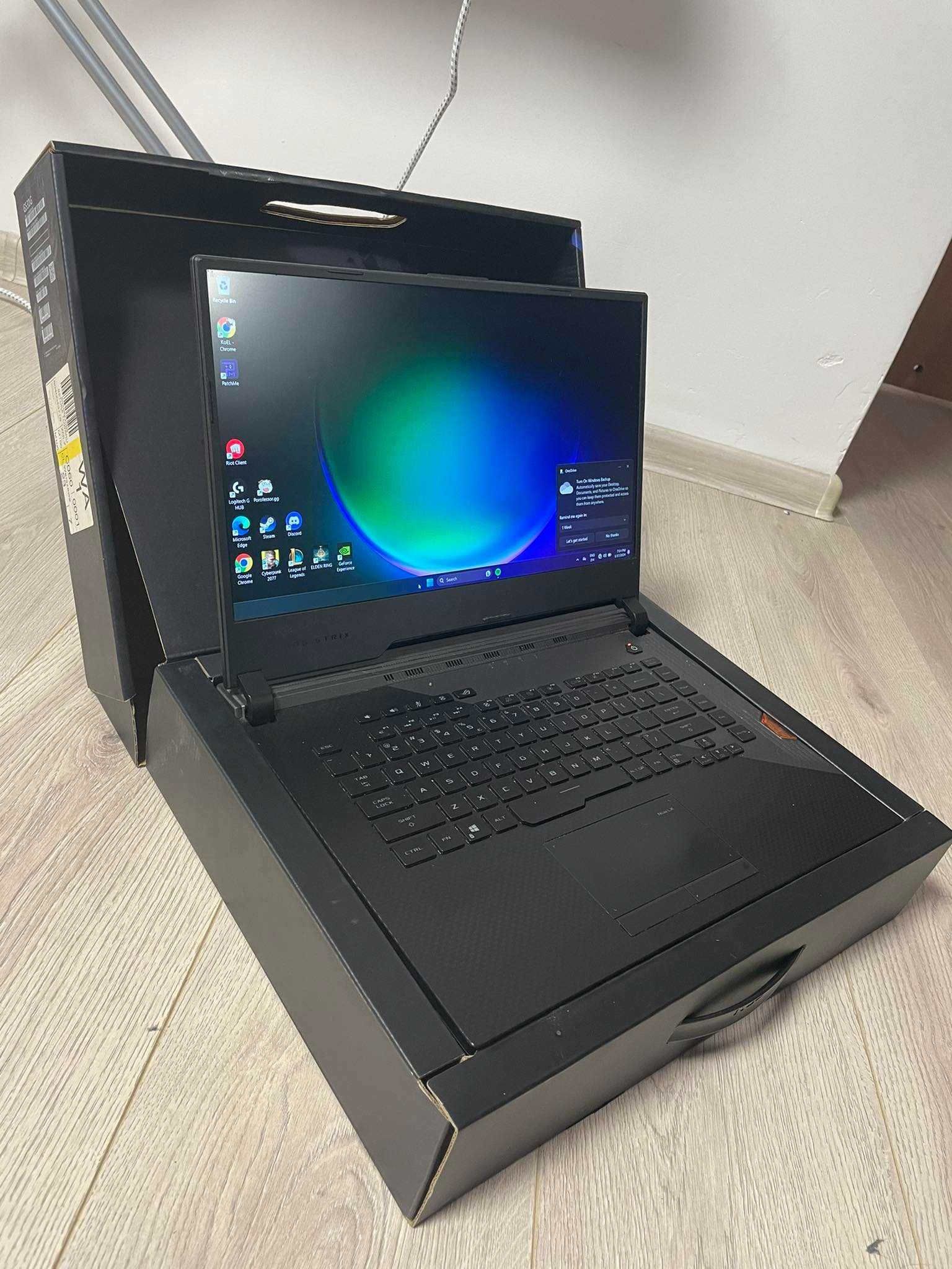 Laptop Gamingowy ASUS ROG Scar III 240 hz I7 gtx2070 RGB OKAZJA