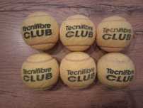 Piłki tenisowe Tecnifibre Club - 6 sztuk.