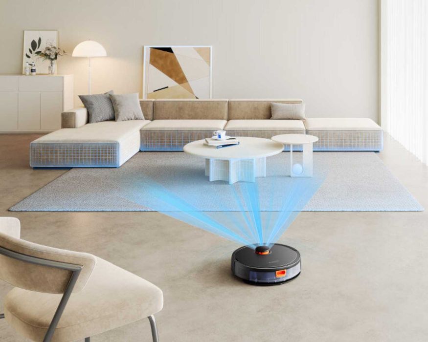 LASEROWY Xiaomi Vacuum S20 Robot Mopujący 5000Pa Z Mapowaniem LDS Nowy