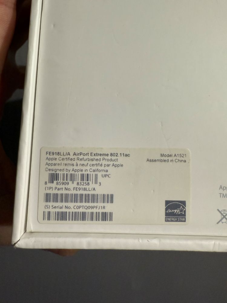 Новий open box Apple Airport Extreme найстабільніший роутер у світі
