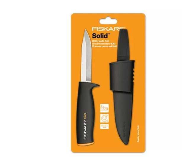 Ніж загального призначення Fiskars Solid K40 / ніж поплавок фіскарс