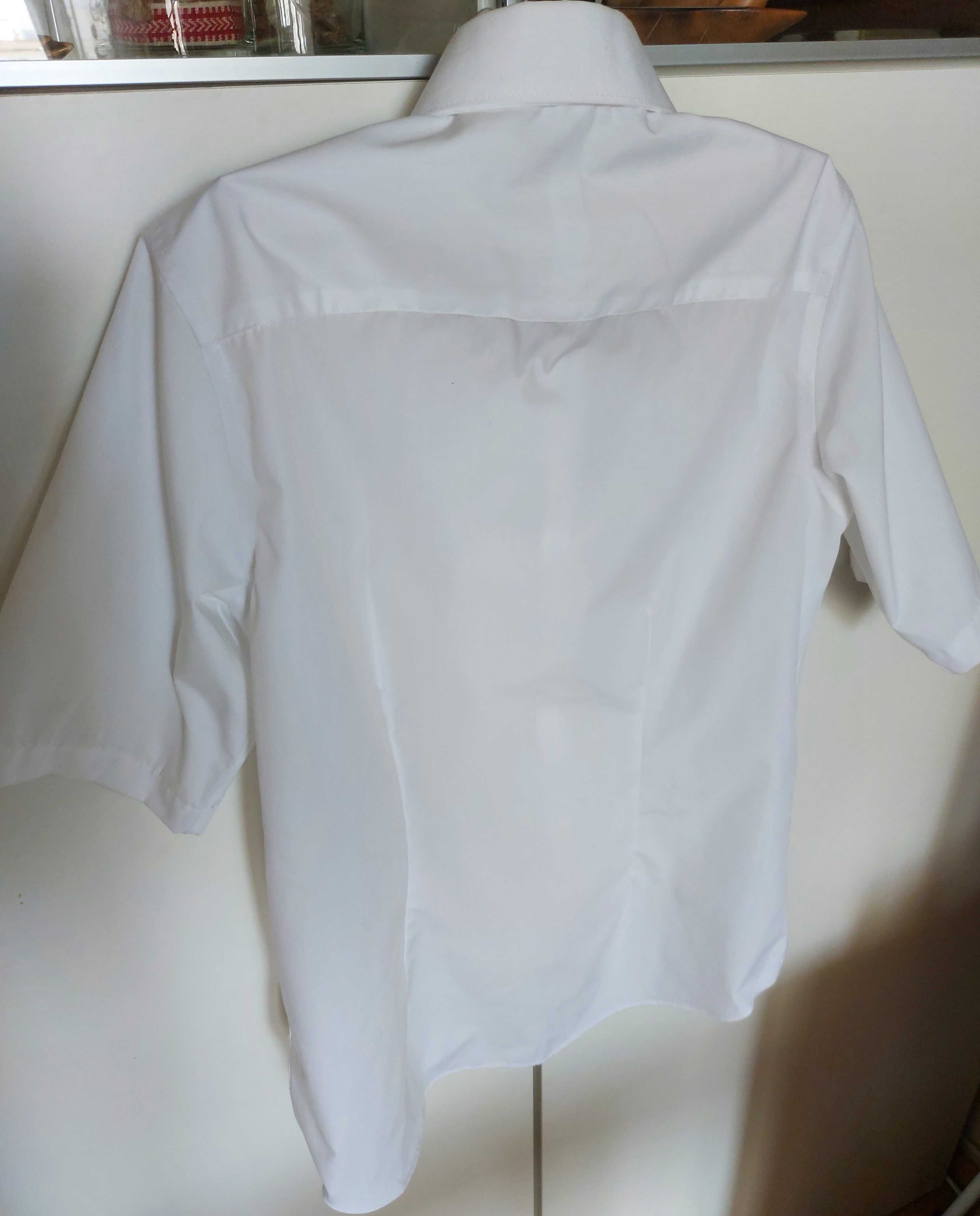 elegancka koszula z krótkim rękawem marks&spencer 158 cm (12-13 lat)