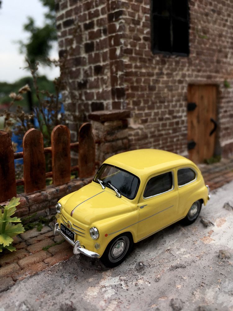 FIAT 600D-auta PRL,model,autka,kolekcja