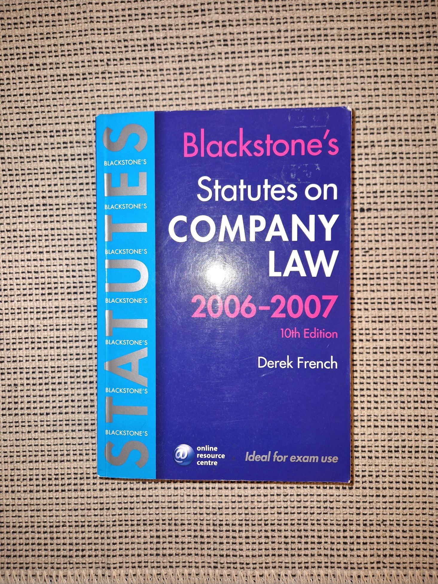 Blackstone's Statutes on Company Law 2006 do 2007