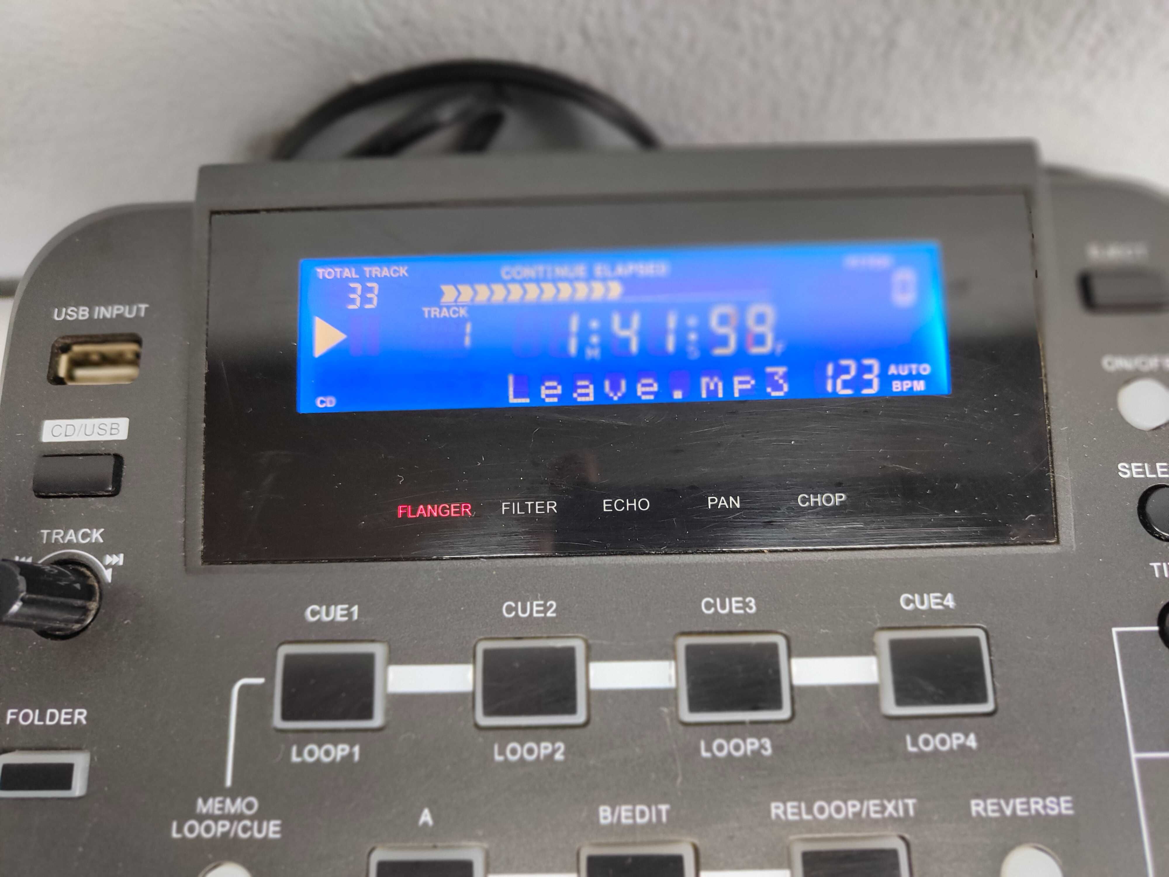 CDMP-68U Scratch CD USB Player Mc CRYPT MP3