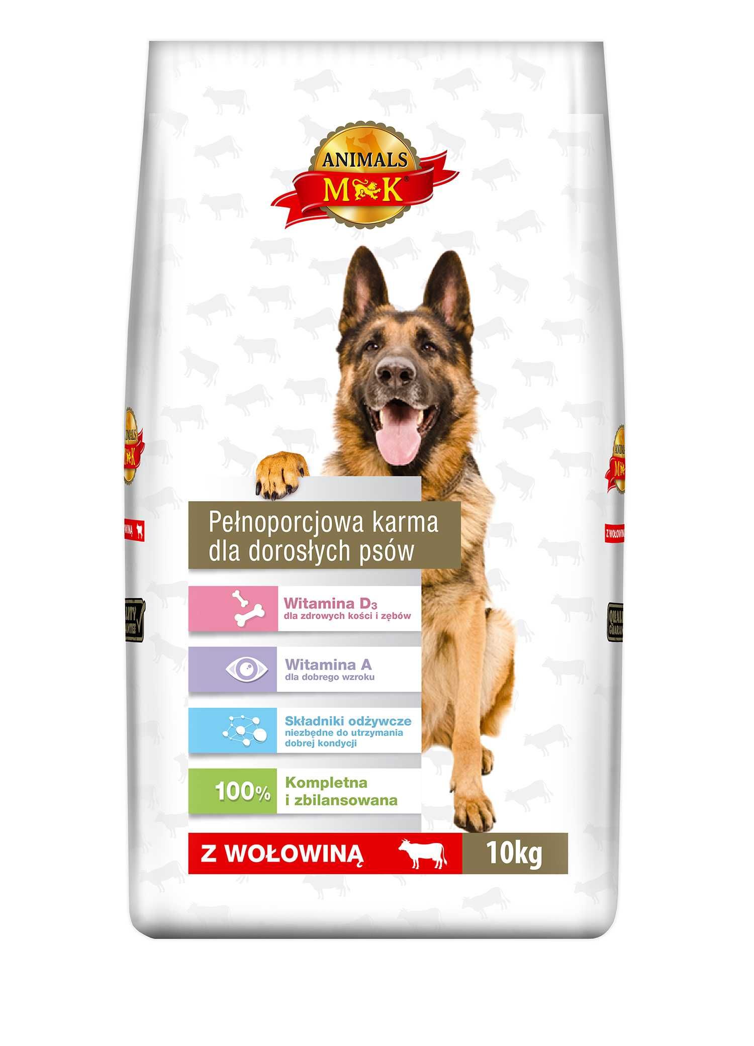 Sucha karma dla psa MK Animals 10kg