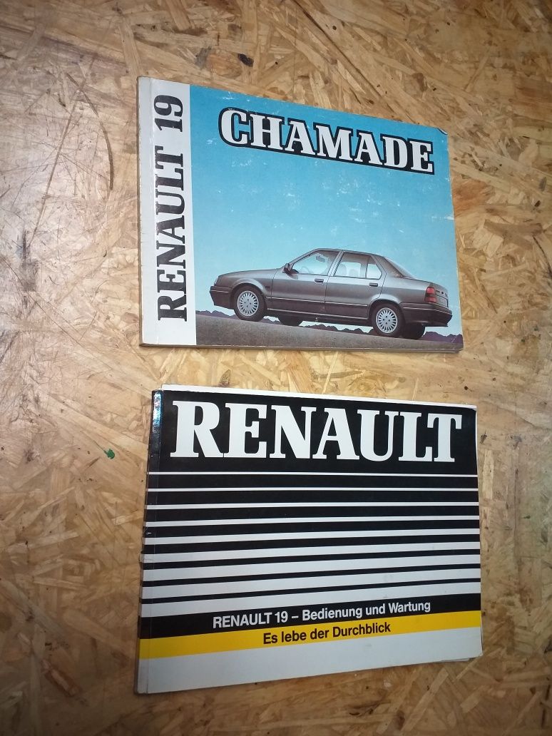 Instrukcja obsługi Renault 19 / Chamade