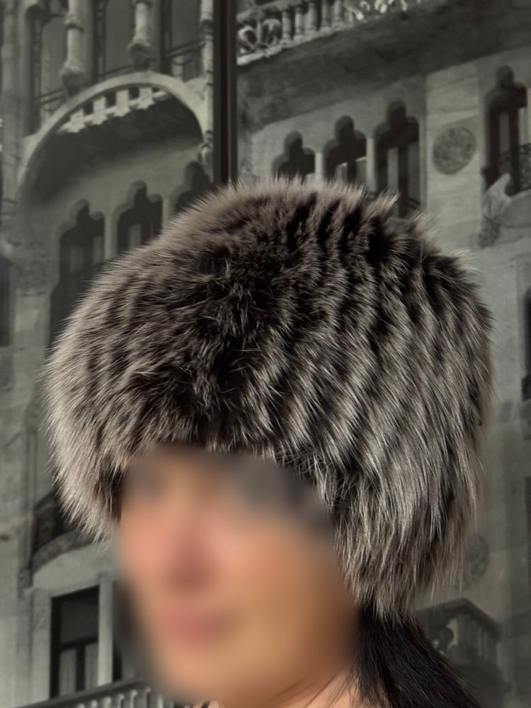 Шапка жіноча з натурального хутра