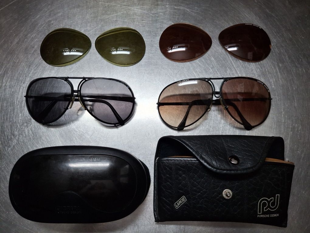 Óculos Porsche Design clássico e 8478