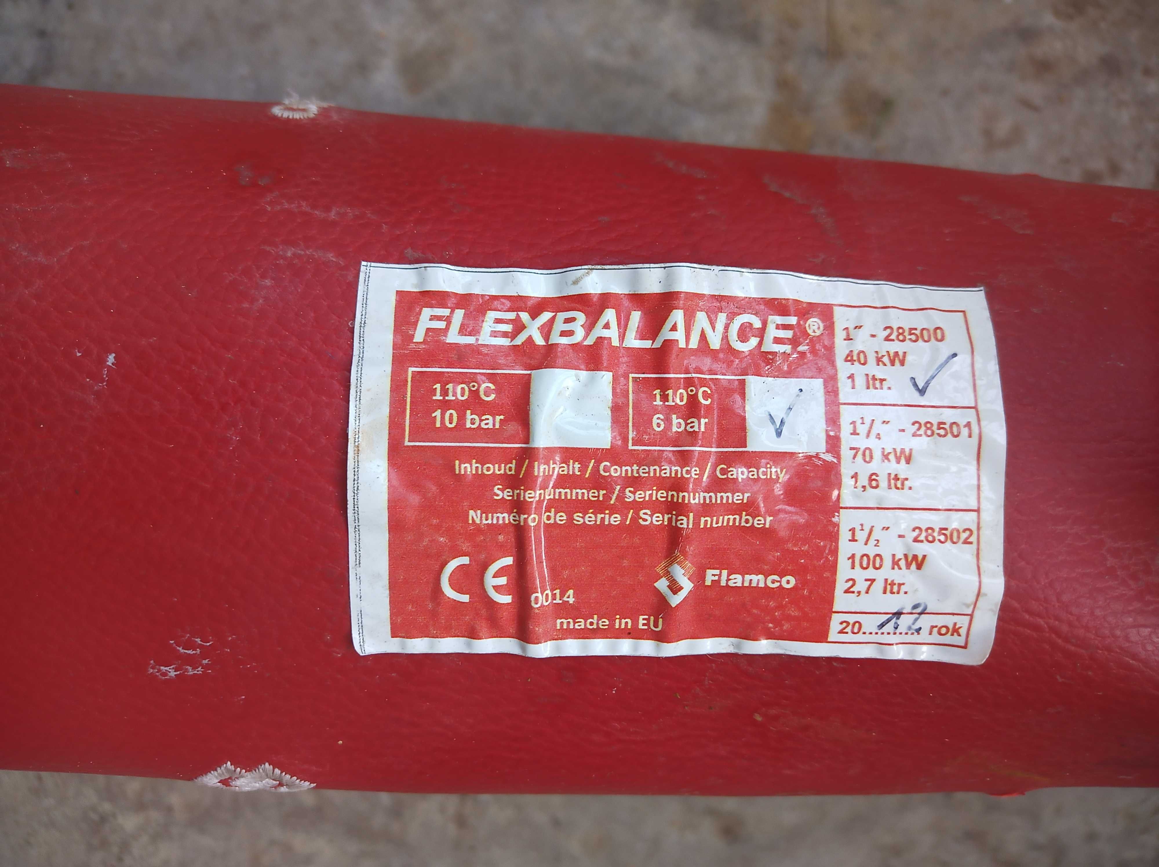 Sprzęgło hydrauliczne CO Flamco Flexbalance 28500 6bar 40kW 1l