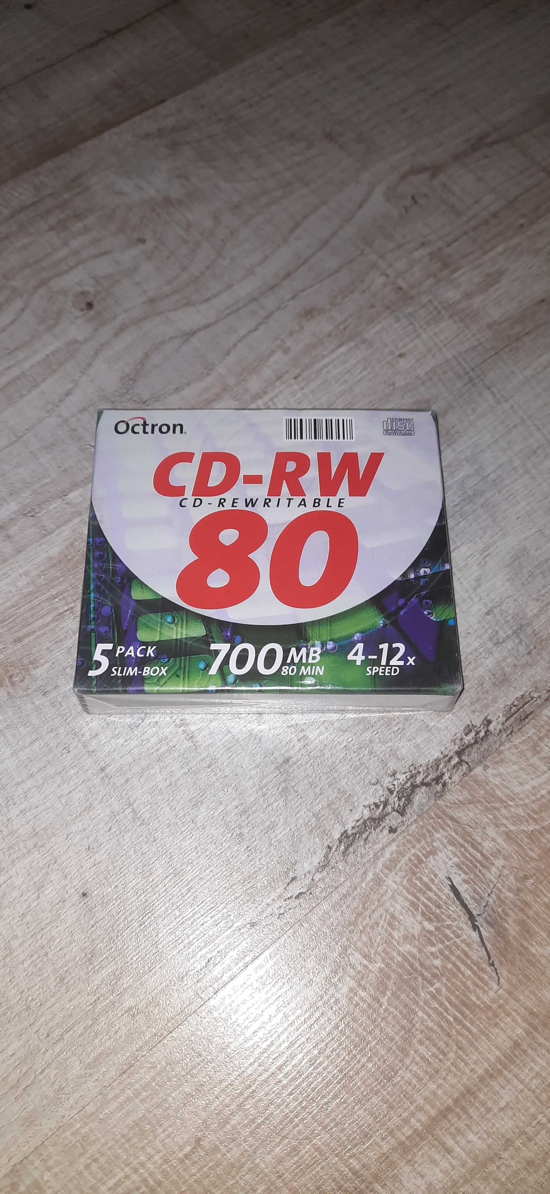 CD-RW диски Octron CD-RW 80 .