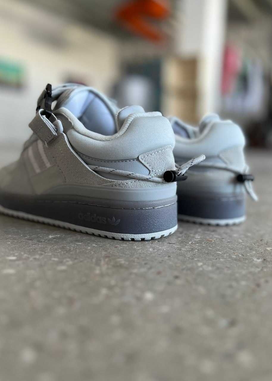 Женские кроссовки Adidas Forum Low x Bad Bunny Light Grey 36-41 Топ