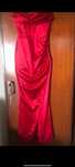 vestido de evento, vermelho sem marcas de uso
