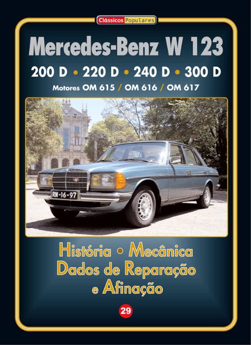 Mercedes-Benz W 123 Manual Técnico em Português