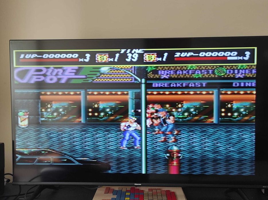 Consola Sega Megadrive 2 com 3 Comandos e 7 Jogos