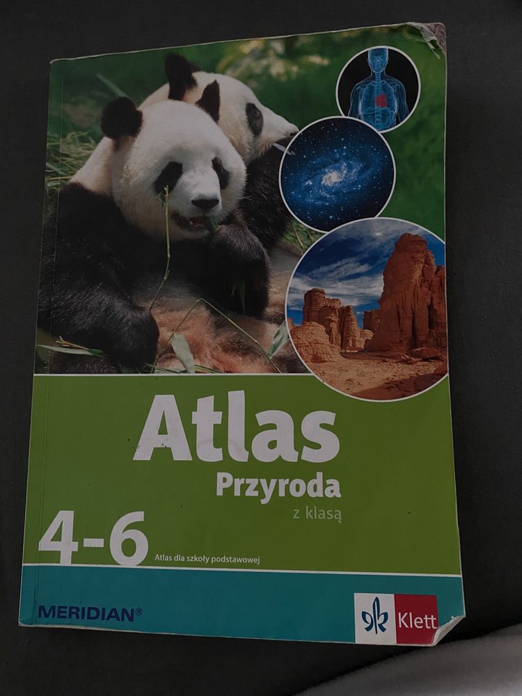 Atlas przyroda dla szoły podstawowej LektorKlett